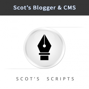 Scot's Blogger